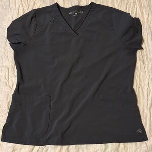 Easy Stretch Scrub Top Lg